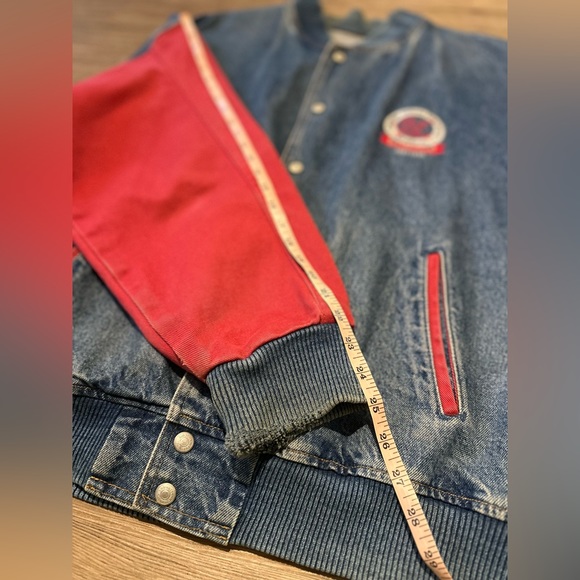 Vintage denim Jean jacket “Canadian Airlines International” - Picture 14 of 15